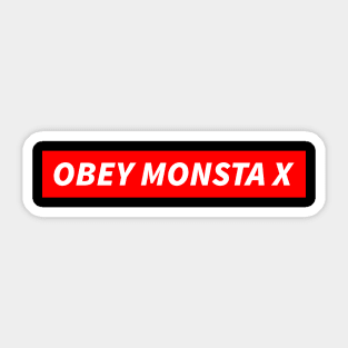 OBEY MONSTA X Sticker